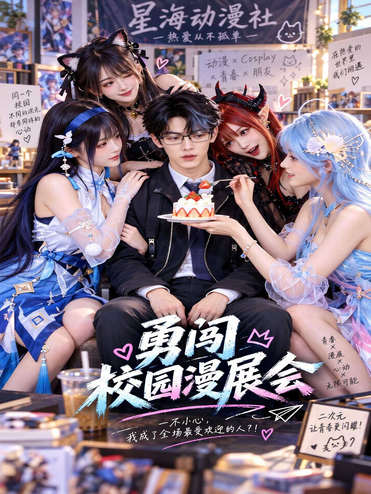 勇闯校园漫展会